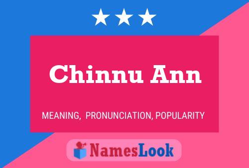 Chinnu Ann Naam Poster