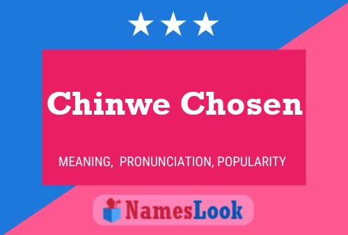 Chinwe Chosen Naam Poster