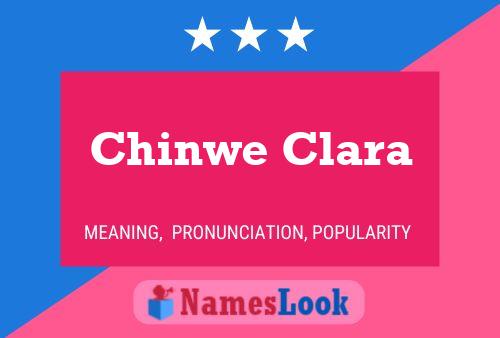 Chinwe Clara Naam Poster