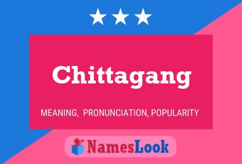 Chittagang Naam Poster