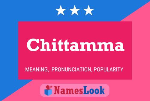 Chittamma Naam Poster