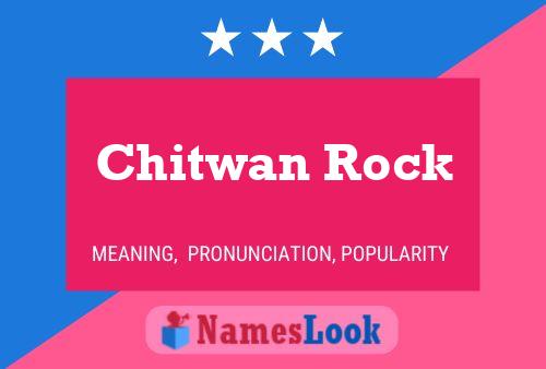 Chitwan Rock Naam Poster