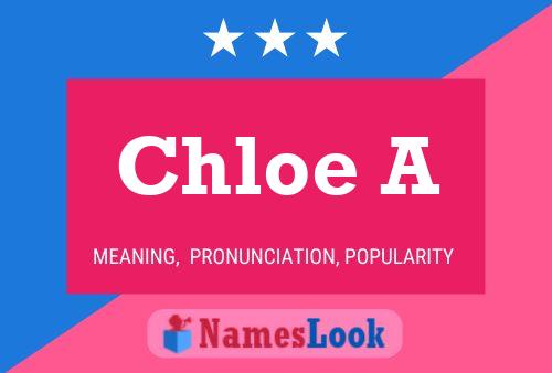 Chloe A Naam Poster