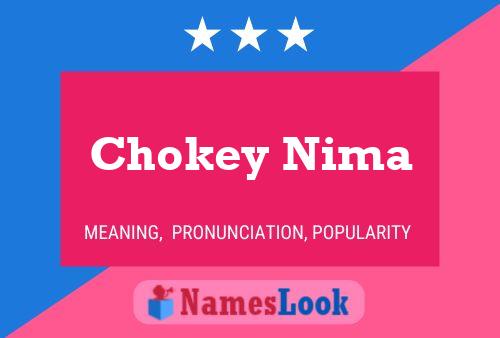 Chokey Nima Naam Poster