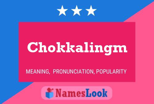 Chokkalingm Naam Poster