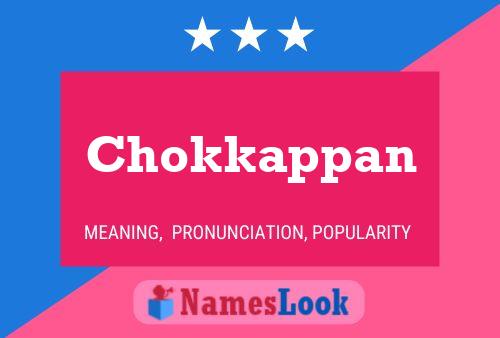 Chokkappan Naam Poster