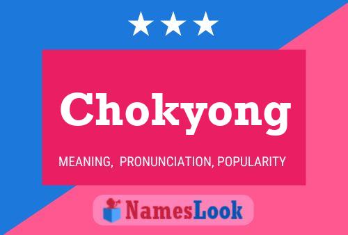 Chokyong Naam Poster