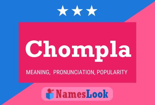 Chompla Naam Poster