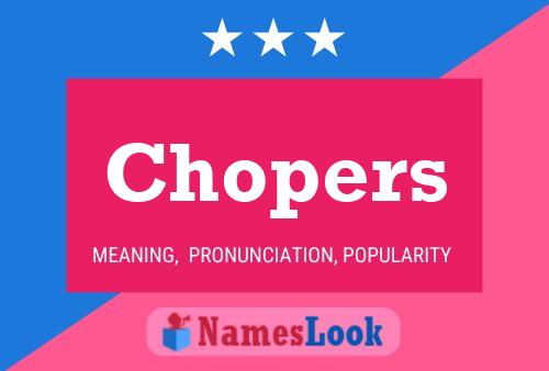 Chopers Naam Poster