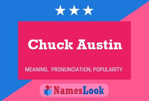 Chuck Austin Naam Poster