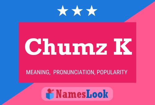 Chumz K Naam Poster