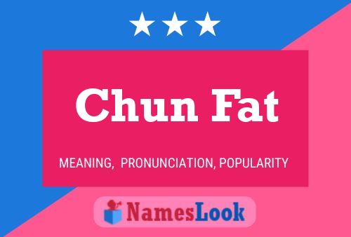 Chun Fat Naam Poster