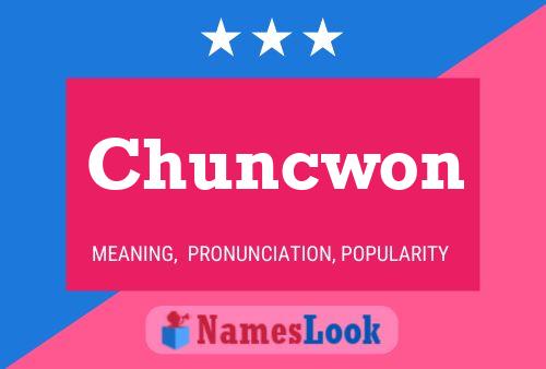 Chuncwon Naam Poster