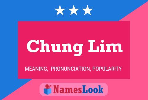 Chung Lim Naam Poster