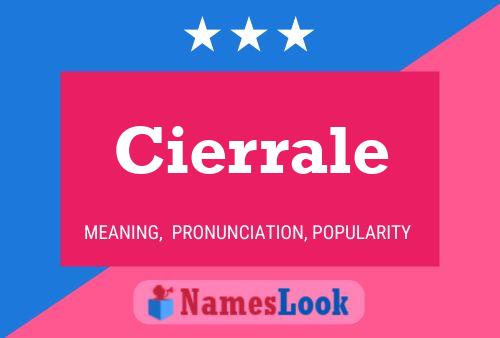 Cierrale Naam Poster