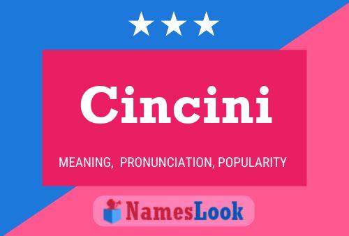 Cincini Naam Poster