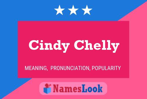 Cindy Chelly Naam Poster