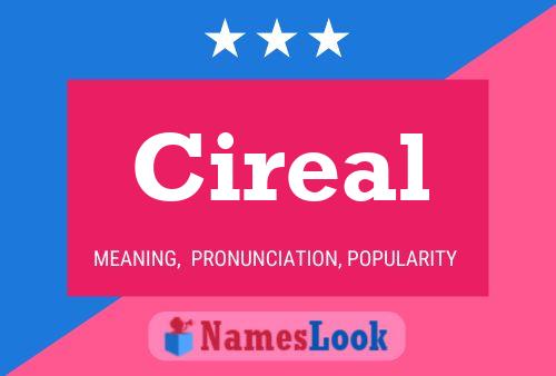 Cireal Naam Poster