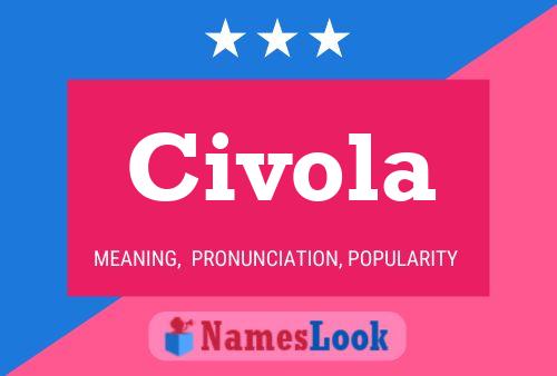 Civola Naam Poster