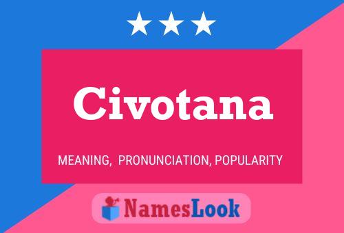 Civotana Naam Poster