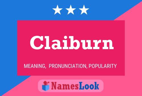 Claiburn Naam Poster