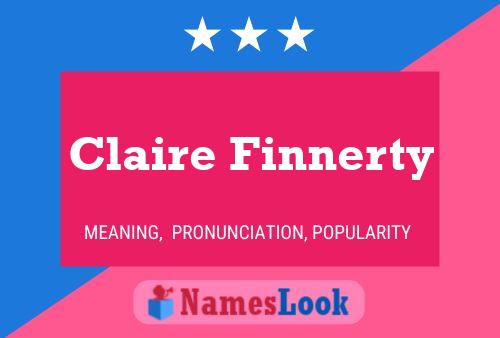 Claire Finnerty Naam Poster