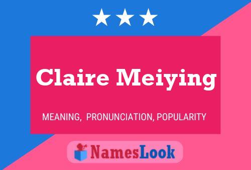 Claire Meiying Naam Poster