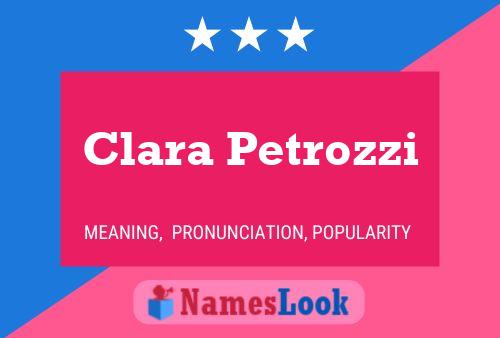 Clara Petrozzi Naam Poster