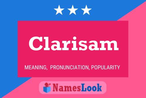 Clarisam Naam Poster