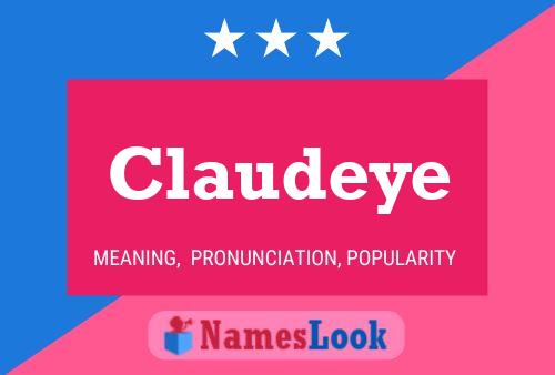 Claudeye Naam Poster