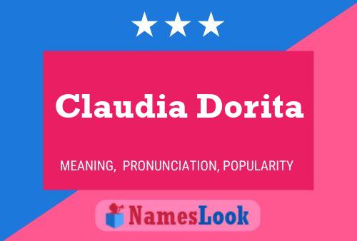 Claudia Dorita Naam Poster