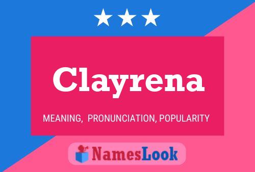 Clayrena Naam Poster