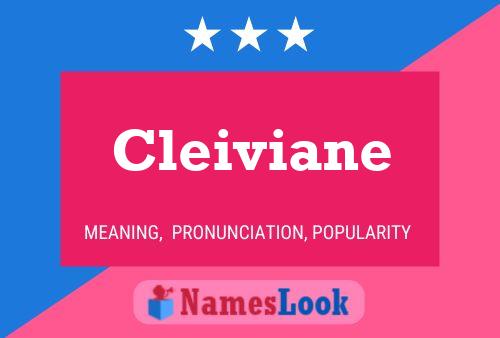 Cleiviane Naam Poster