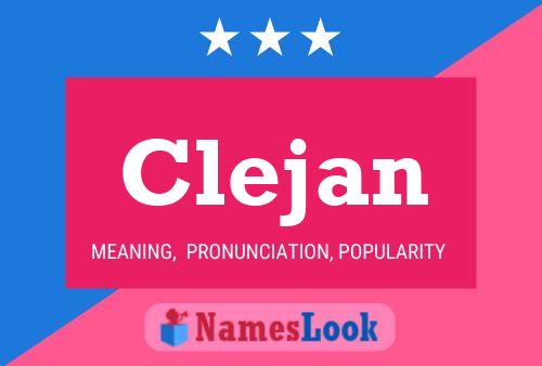 Clejan Naam Poster