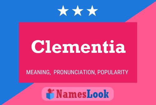 Clementia Naam Poster