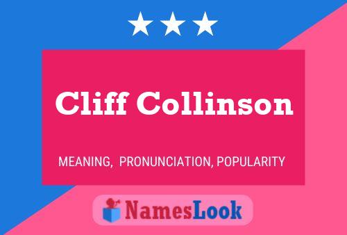 Cliff Collinson Naam Poster