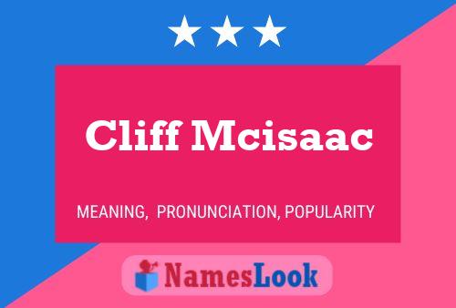 Cliff Mcisaac Naam Poster