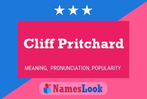 Cliff Pritchard Naam Poster