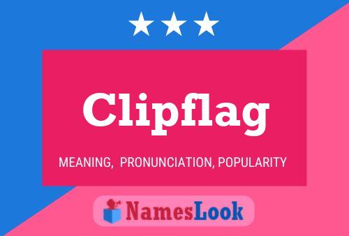 Clipflag Naam Poster