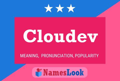 Cloudev Naam Poster