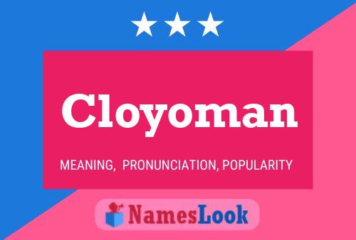 Cloyoman Naam Poster