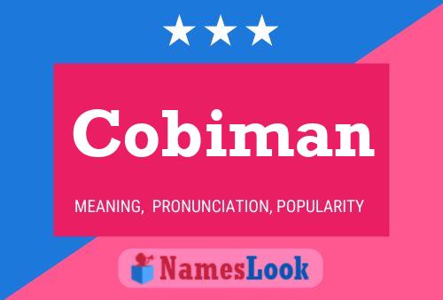 Cobiman Naam Poster