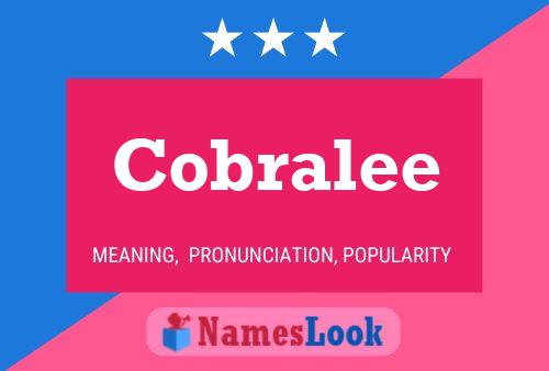 Cobralee Naam Poster