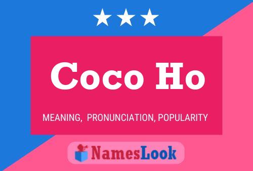 Coco Ho Naam Poster