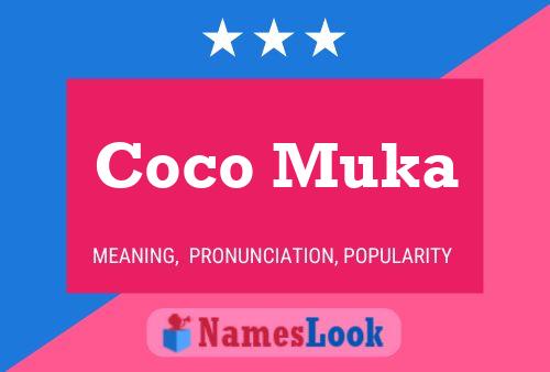 Coco Muka Naam Poster