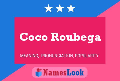 Coco Roubega Naam Poster