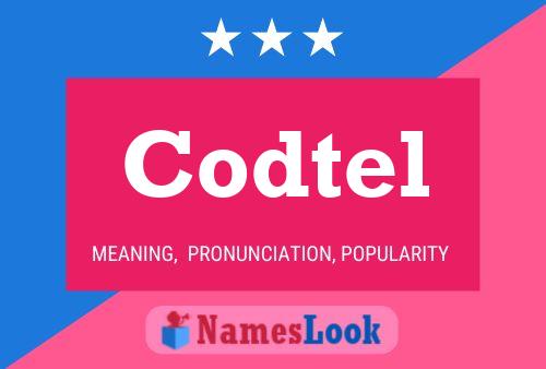 Codtel Naam Poster