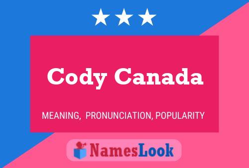 Cody Canada Naam Poster