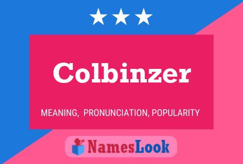 Colbinzer Naam Poster