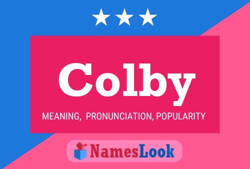 Colby Naam Poster